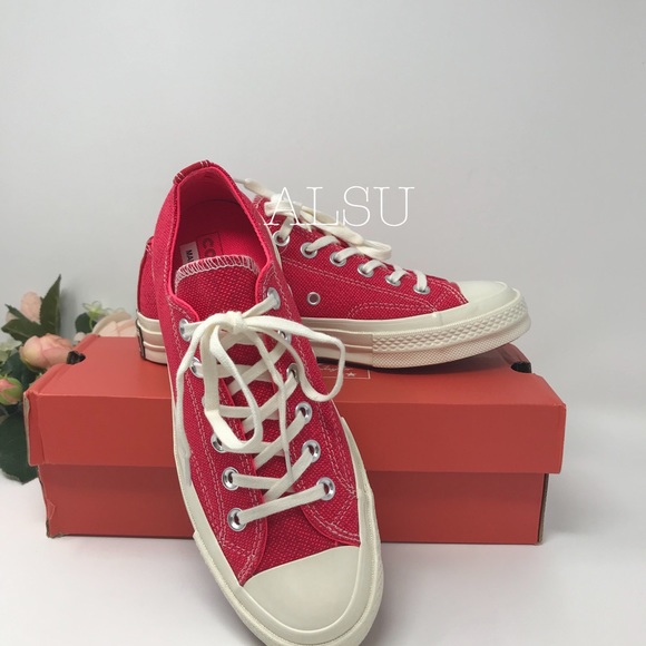 Converse Chuck 70 OX Canvas Racer Pink W AUTHENTIC - Picture 6 of 9